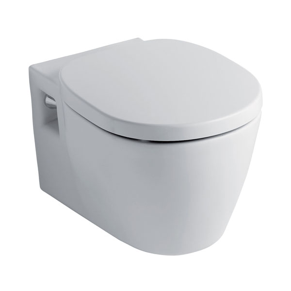Concept Wall Mount Toilet With Seat Cover